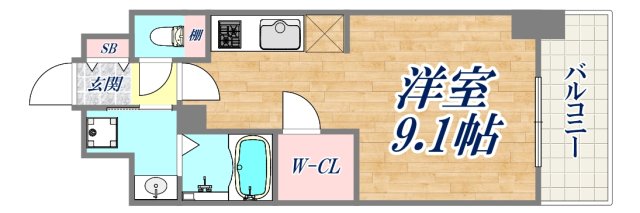 14階の間取り図