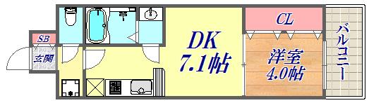 14階の間取り図