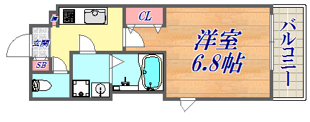 13階の間取り図