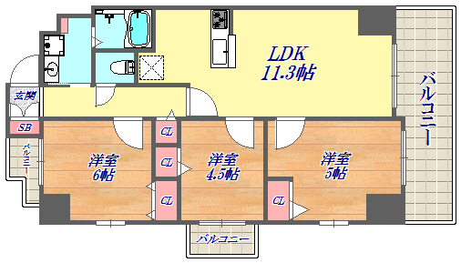 間取図