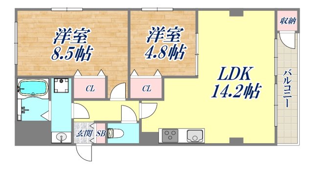 間取図