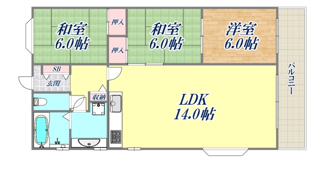 間取図
