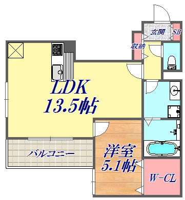 間取図