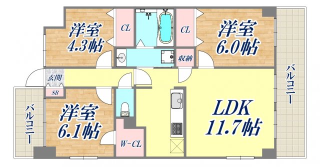 間取図