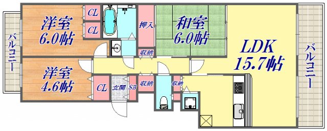 間取図