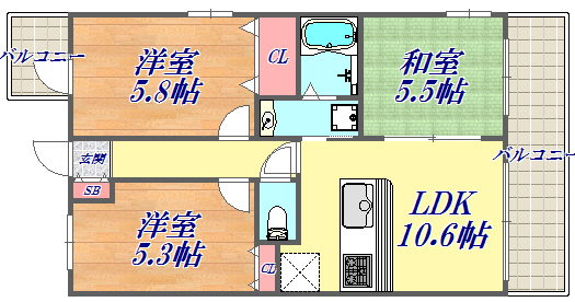 間取図