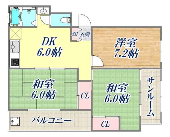 間取図