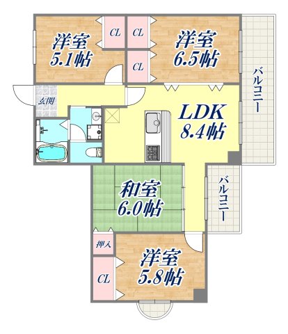 間取図