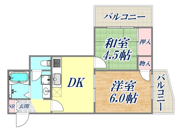 間取図