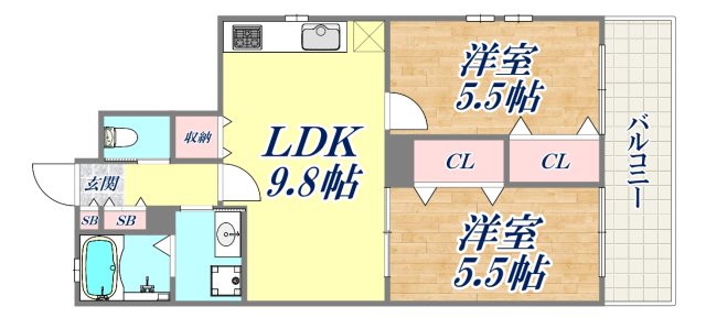 間取図