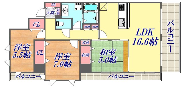 間取図