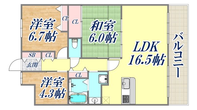 間取図