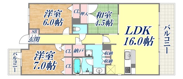 間取図