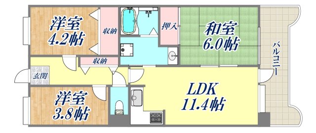 間取図
