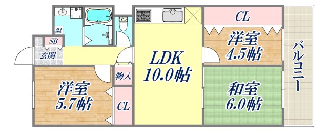 間取図