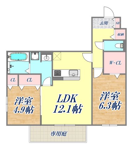 間取図
