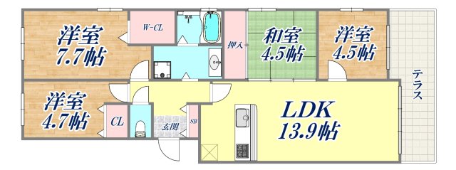 間取図