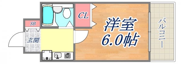 5階の間取り図