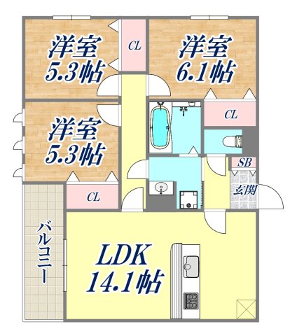 間取図