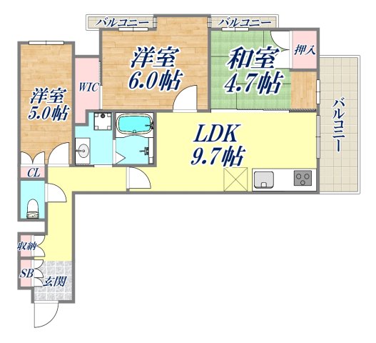 間取図