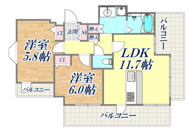 間取図