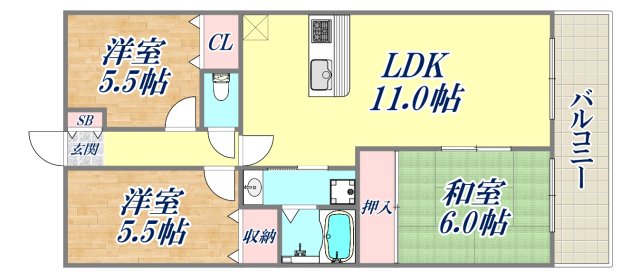 間取図