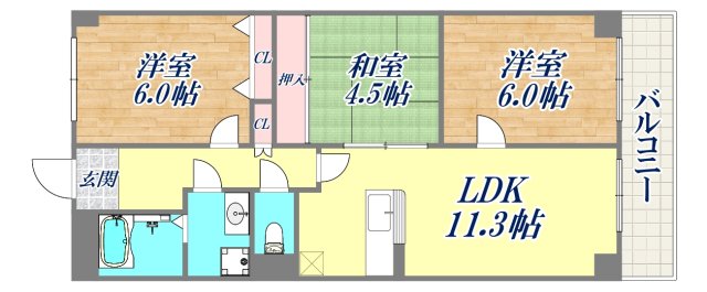 間取図