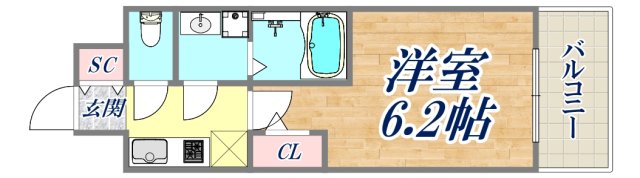 13階の間取り図