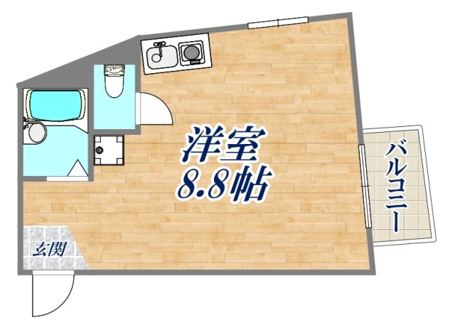 3階の間取り図