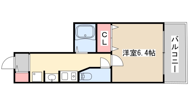 2階の間取り図
