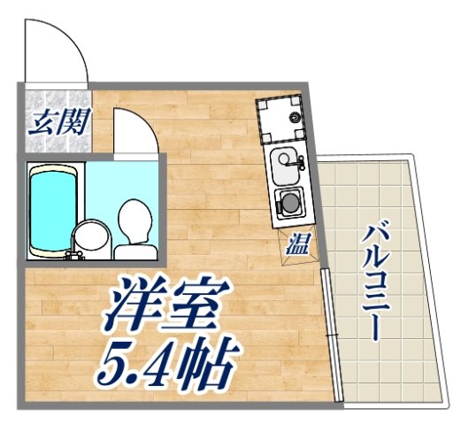 5階の間取り図