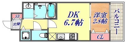12階の間取り図