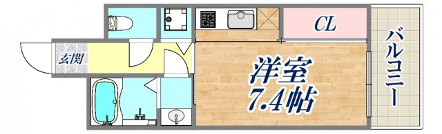 10階の間取り図