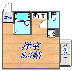 3階の間取り図