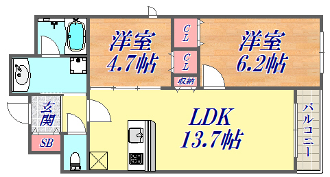 間取図