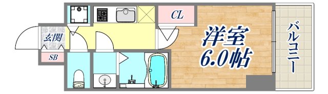 13階の間取り図