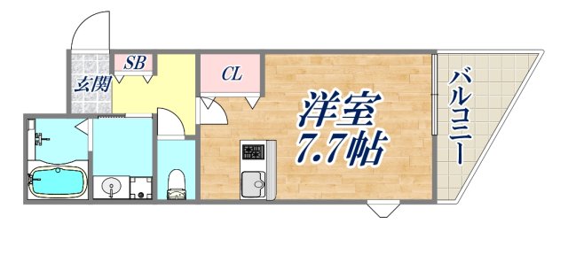 14階の間取り図