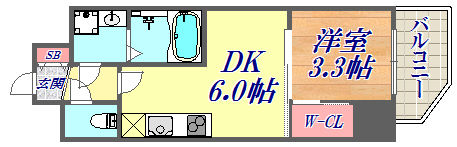 7階の間取り図