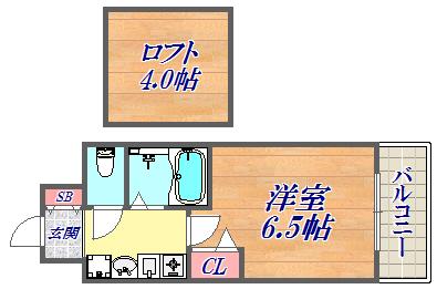5階の間取り図