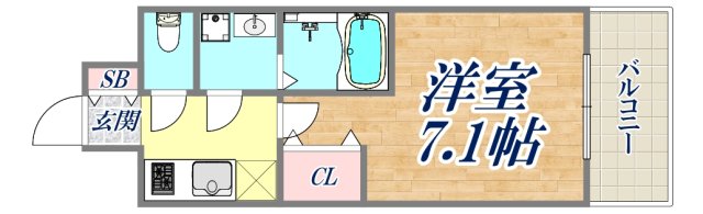 2階の間取り図