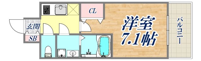 2階の間取り図
