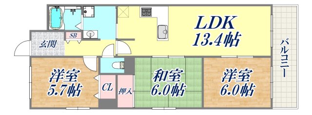間取図