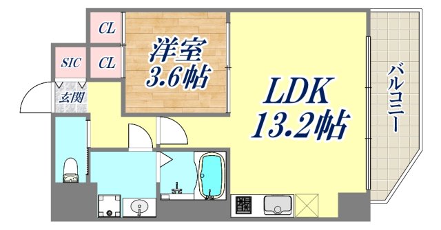 11階の間取り図