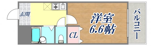 1階の間取り図
