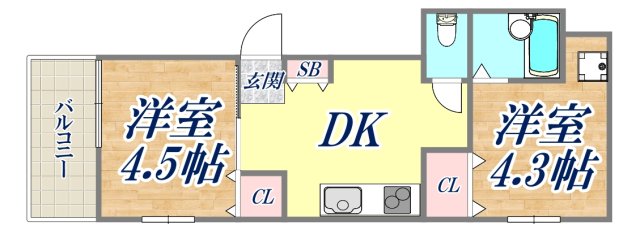 間取図