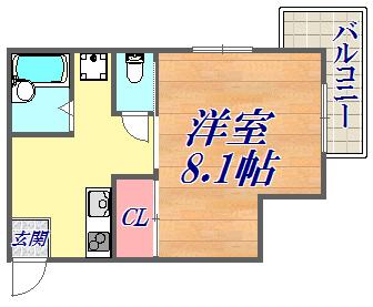 1階の間取り図