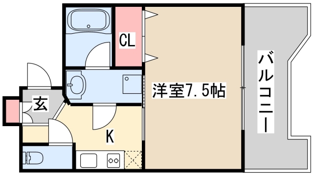 5階の間取り図