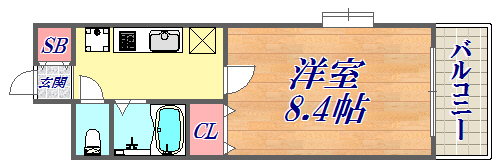 3階の間取り図