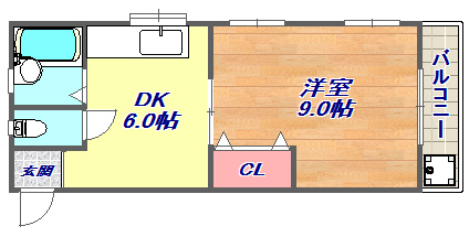 3階の間取り図