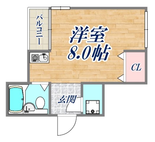 7階の間取り図